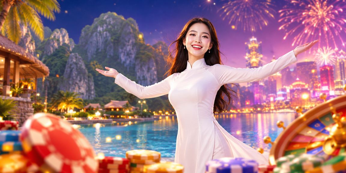 Người dùng mặc áo dài chơi ứng dụng casino tại Ninh Bình