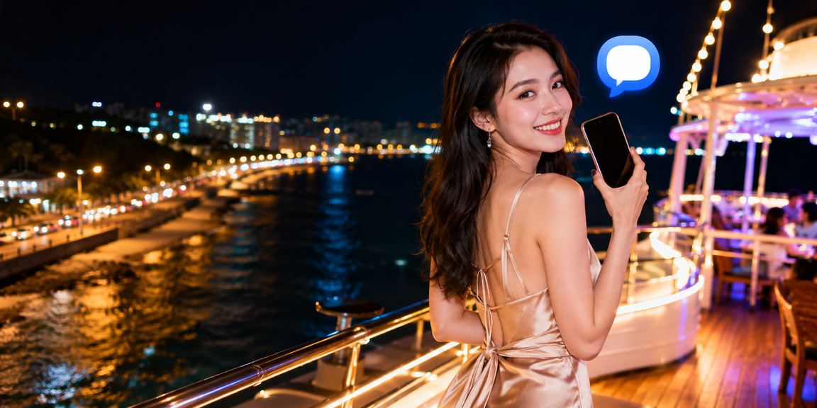 Người dùng chơi casino trên điện thoại di động tại bãi biển Phan Thiết